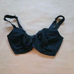 Fit Fully Yours Bra Size 30H Green Lace Underwire